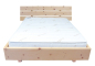 Preview: OrthoDorn® Bett Modell Zirbe "SCHWEBE", Kopfteil "Klassisch"