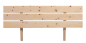 Preview: OrthoDorn® Bett Modell Zirbe "SCHWEBE", Kopfteil "Klassisch"
