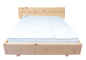 Preview: OrthoDorn® Bett Modell Zirbe "SCHWEBE", Kopfteil "Modern"