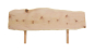 Preview: OrthoDorn® Bett Modell Zirbe "SCHWEBE", Kopfteil "Rustikal"
