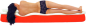 Preview: OrthoDorn® Reisematratze Visco Schaum H5