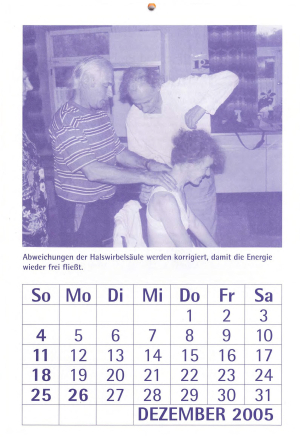 3. Selbsthilfe-Kalender der Dorn-Therapie 2005