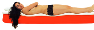 OrthoDorn® Reisematratze Visco Schaum H5