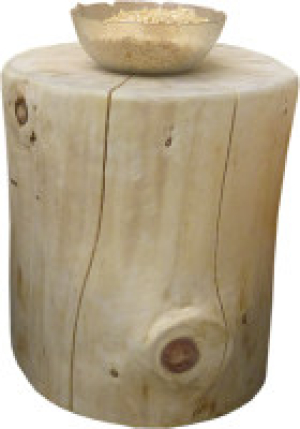 OrthoDorn® Zirbenholzblock als Nachttisch
