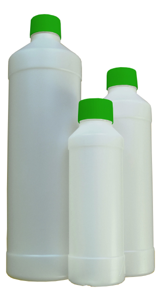 Rundflasche leer PE-HD