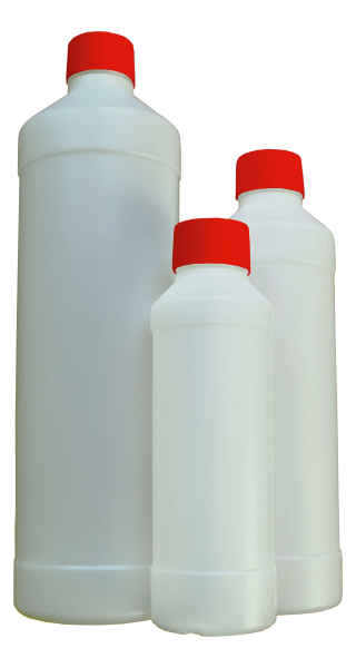 Rundflasche leer PE-HD