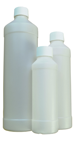 Rundflasche leer PE-HD