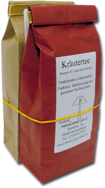 KRÄUTERTEE - Rezeptur Nr. 1 nach Rudolf Breuß