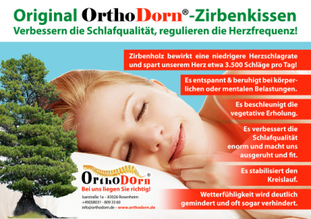 OrthoDorn® Zirbenkissen