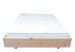 OrthoDorn® Bett Modell Zirbe "SCHWEBE", ohne Kopfteil